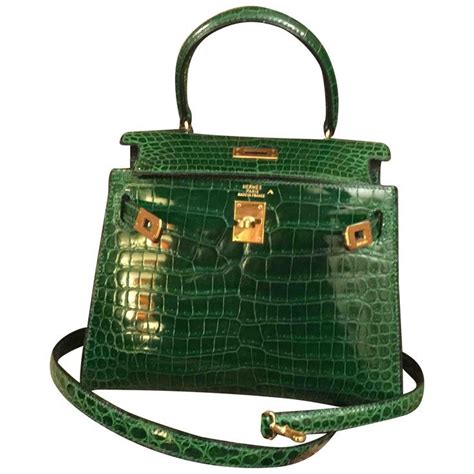 kelly hermes coccodrillo|hermes green crocodile kelly.